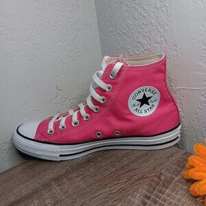 Converse Chuck Taylor All Star Pink High Tops – Unisex